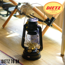 ランタン ハリケーンランタン DIETZ 78  デイツ78 黒GT L-13030 ブラック キャンプグッズ ソロキャンプ ランプ 照明 ライト アウトドアランタン アウトドア キャンプ ロースタイル バーベキュー 灯油ランプ 希少ギア 数量限定 ガレージブランド
