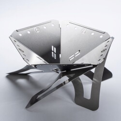 焚火台 ハチオウジコウザイ 八王子工材 ステンレスファイヤーピット【FP350】 Stainless Fire pit【FP350】 FP350 ファイアーピット 焚き火 ステンレス 