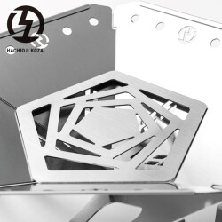 ロストル 八王子工材 Hachioji Kozai ペンタゴンロストルPR350 Pentagon Rostle  キャンプ用品 焚火台 炭床 