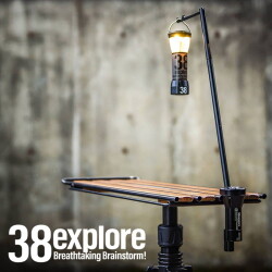 フック 38エクスプロー 38explore アシノフック ASINOHOOK 収納式フック ランタンスタンド アーム 