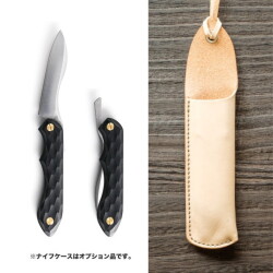 ナイフ フェデカ FEDECA 折畳式料理ナイフ 名栗ブラック Foldable cookinng KNIEF famous chestnuts black 調理道具 キャンプ用品 