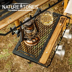 ネイチャートーンズ ザ ポールグリップテーブル メッシュバージョン NATURE TONES THE POLE-GRIP TABLE Mesh version PGT-MS 小型テーブル 収納テーブル