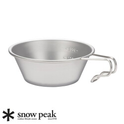 シェラカップ スノーピーク Snow Peak ステンレスシェラカップ STAINLESS SIERRA CUP E-203 シェラカップ カップ 計量カップ 