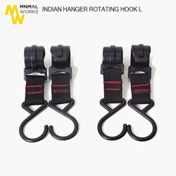フック ミニマルワークス MINIMAL WORKS インディアンハンガーフック INDIAN HANGER HOOK L MGFU-IH010-GO3BK ハンガーパーツ キャンプ用品