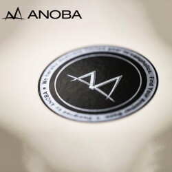ステッカー アノバ ANOBA マキエステッカー MAKIE STICKER AN051 ロゴステッカー シール カッティングステッカー 