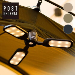 ランプ ポストジェネラル POST GENERAL トリ-パネル ソーラーチャージド エルイーディーライト TRI-PANEL SOLAR CHARGED LED LIGHT 982070019 LEDランプ