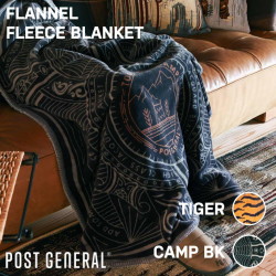 ブランケット ポストジェネラル POST GENERAL フランネル フリースブランケット FLANNEL FLEECE BLANKET  ひざ掛け 防寒具 ソファーブランケット