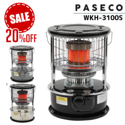 SALE 20%OFF ストーブ パセコ PASECO 2022年モデル 対流形石油ストーブ WKH-3100S 暖房器具 防寒 灯油 石油 ヒーター