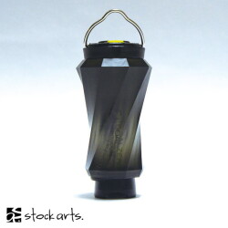 ランタンカバー ストックアーツ stock arts. go-st ゴールゼロ専用捩れカバー go-st-distortion black for GOALZERO  ランタンパーツ シェード LEDグローブ