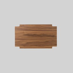 コンテナ蓋 IKIKI トップパネルMウォルナット solid top panelM walnut イキキ IKIKI 収納道具