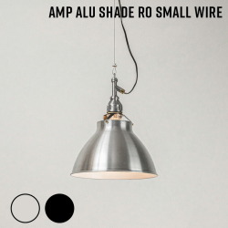 AMPERSAND FACTORY AMP ALU SHADE RO SMALL WIRE ALL-AL/ALL-BK 