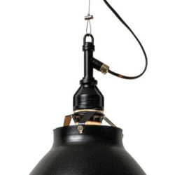 AMPERSAND FACTORY AMP ALU SHADE RO SMALL WIRE ALL-AL/ALL-BK 