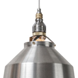 AMPERSAND FACTORY AMP ALU SHADE SQ SMALL STD ALL-AL/ALL-BK ペ