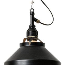 AMPERSAND FACTORY AMP ALU SHADE SQ SMALL WIRE ALL-AL/ALL-BK 