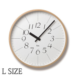 掛時計 リキクロック RIKI CLOCK RC WR-0312L  タカタレムノス TAKATA Lemnos