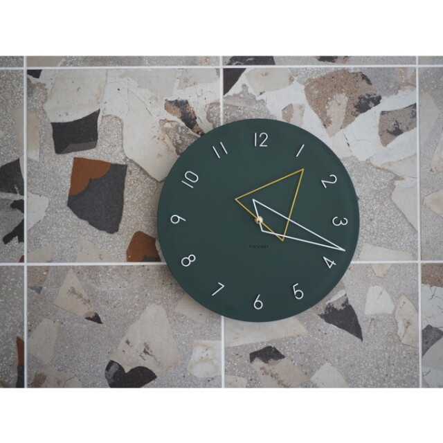 ウォールクロック Kolmio コルミオ 時計 掛け時計 スイープ