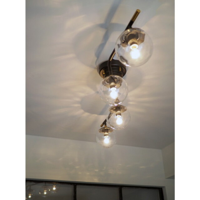 エルー シーリングライト（白熱球付き） INTERFORM Heroult 照明