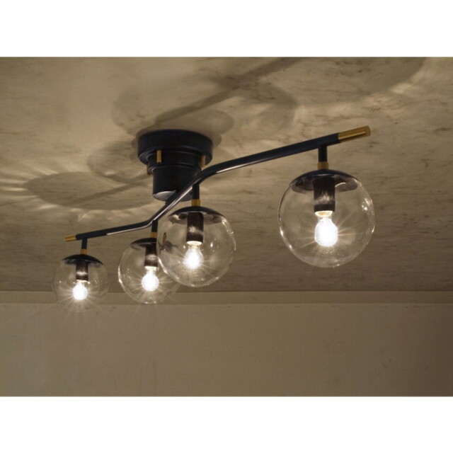 エルー シーリングライト（LED電球付き） INTERFORM Heroult 照明