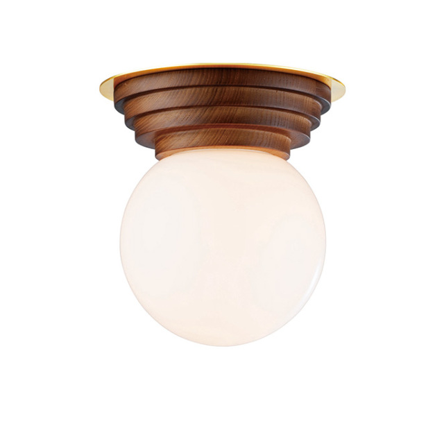 シーリングライト・天井照明 llic Round Ball Pendant light 天井照明 1灯 フロスト ガラスペンダントライト 8インチ 直径