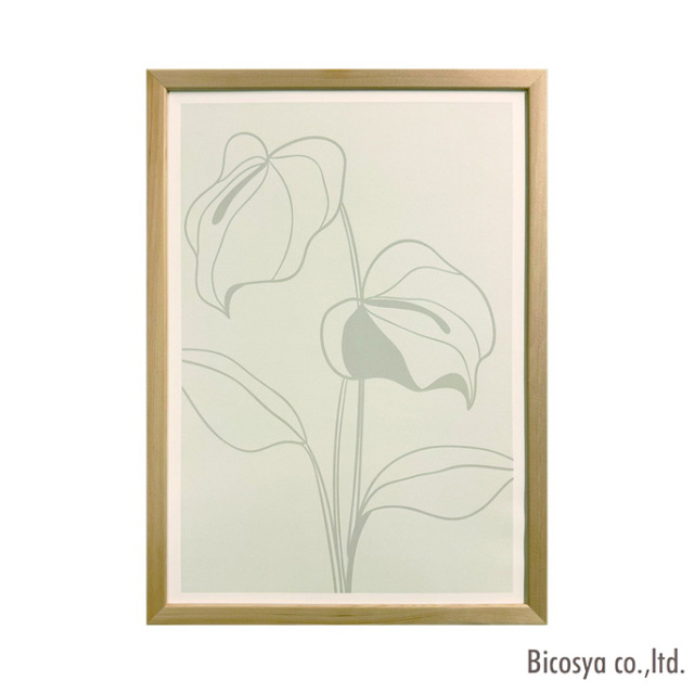 絵画 Flower Line Art「Type-G3」 美術 アート