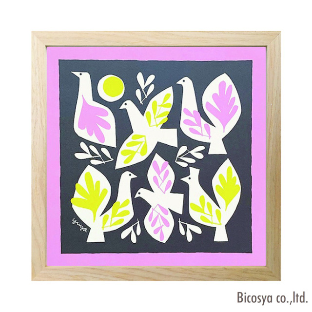 絵画 YUYA「BIRDS」 美術 アート