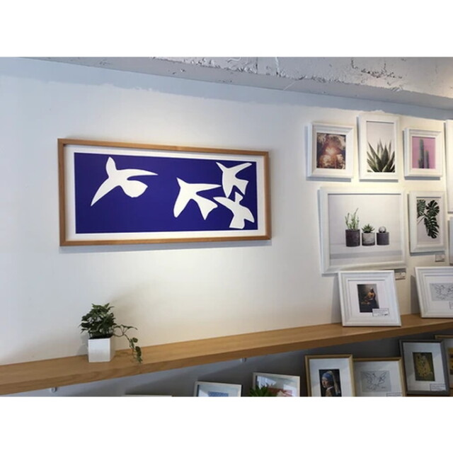 アンリマティス【Large Decoration with Masks】 アートフレーム Henri Matisse Les oiseaux 1947 アンリ