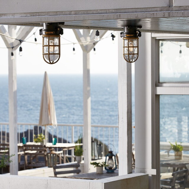 ネイビーベースベーシックランプ LED電球付属 シーリングランプ Navy base-basic lamp ネイビーベース ベーシック