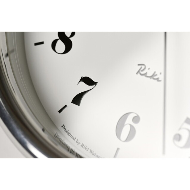 時計 RIKI ALUMINUM CLOCK リキ アルミニウム クロック 掛け時計 置時計