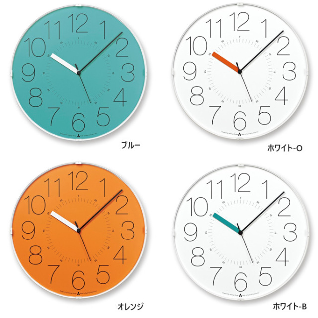 カラ CARA AWA13-08 レムノス Lemnos 掛け時計 電波時計 デザイナーズ