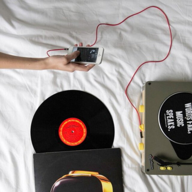 レコードプレーヤー Gadhouse Brad Retro record インテリア