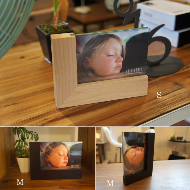 ウッドフォトフレーム small LOS003-NW/LOS003-DW/LOS003-CW フォト