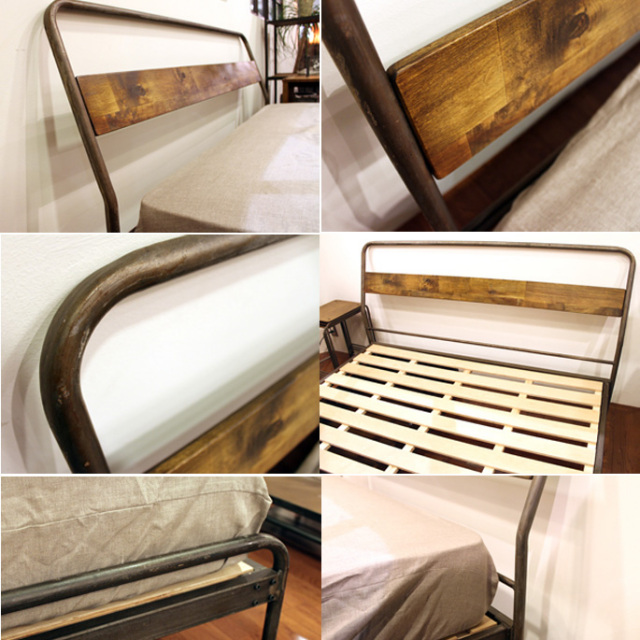ベッドフレーム ソコフ ベッド シングル ダブル socph bed doubleSCP 