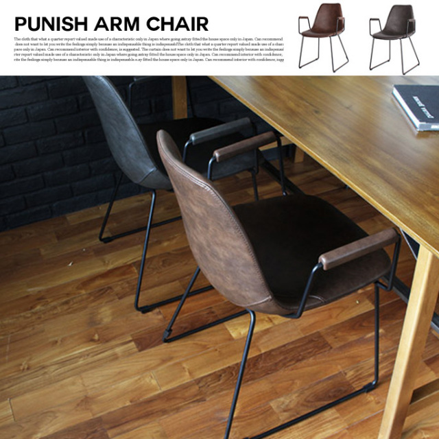 アデペシュ a depeche パニッシュ アームチェア ダイニングチェア