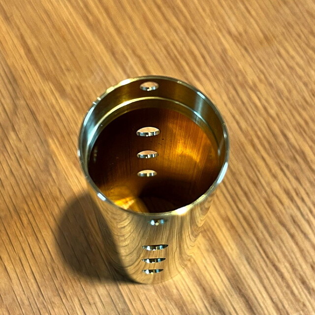 トーチ類カスタムパーツ 真鍮バレル 調整金具 オプションパーツ