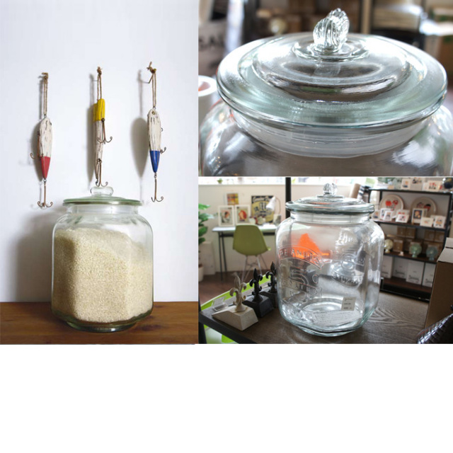 Glass cookie jar ガラス瓶 CH00-H05 DULTON デザイナーズ家具