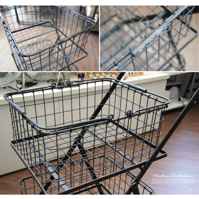 Dual basket cart（デュアルバスケットカート） S255-43 DULTON 送料 