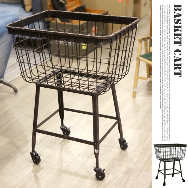Basket cart（バスケットカート） 収納ワゴン S255-57 DULTON  