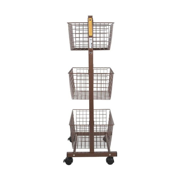 ラック WIRE RACK WITH CASTORS ワイヤ ラック ウィズ