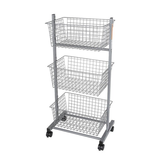 ラック WIRE RACK WITH CASTORS ワイヤ ラック ウィズ