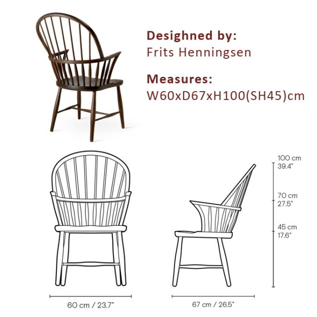 チェア WINDSOR CHAIR (FRITS HENNINGSEN) ウィンザーチェア