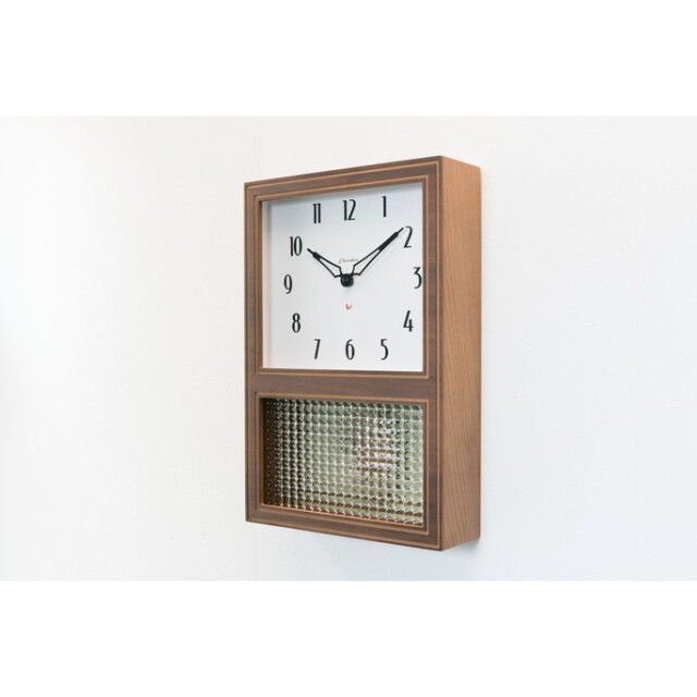 時計 GLASS PENDULUM CLOCK EL STYLE グラスペンデュラムクロック