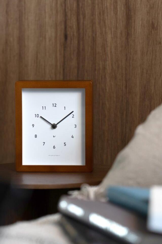 studio PEAK▼HOUR 掛時計 置時計　チーク材　無垢材 b204-012-005.jpg?t=20250718150202