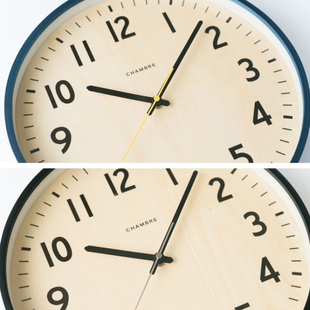 ジャンク品ウェールズ壁掛け 電波時計 木製 壁掛け SHAPELY CLOCK シェイプリークロック CH