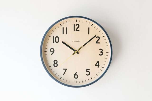 電波時計 木製 壁掛け SHAPELY CLOCK シェイプリークロック CH-064