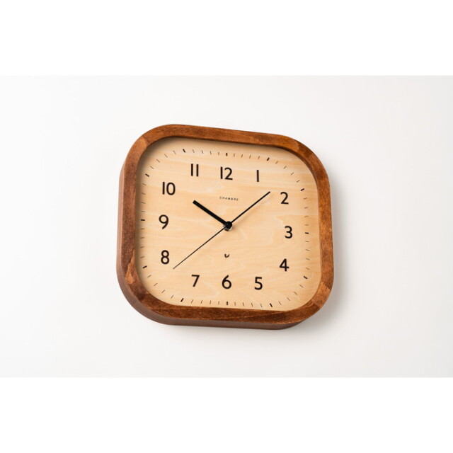 掛け時計 静音 Calme CLOCK カルムクロック CH-068 シャンブル