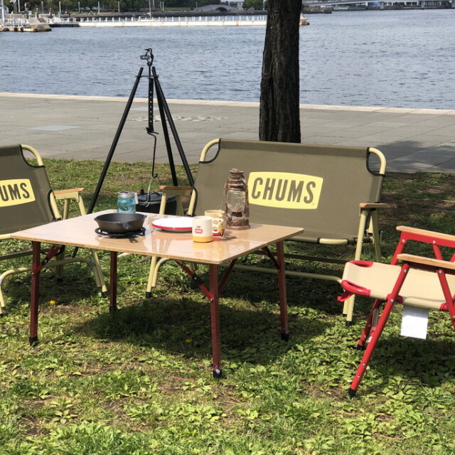 CHUMS Back with Bench チャムスバックウィズベンチ ベンチ 椅子 2人  