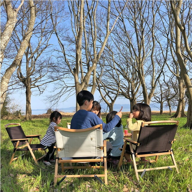 Curiace キュリアス ワンタッチ ローチェア 2脚セット 折りたたみ イス