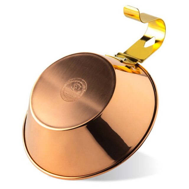 COPPER 100 HOME WARE シェラカップ プレイクッキング 黒銅仕上げシェラカップ 大［PL-1809BL］＜燕
