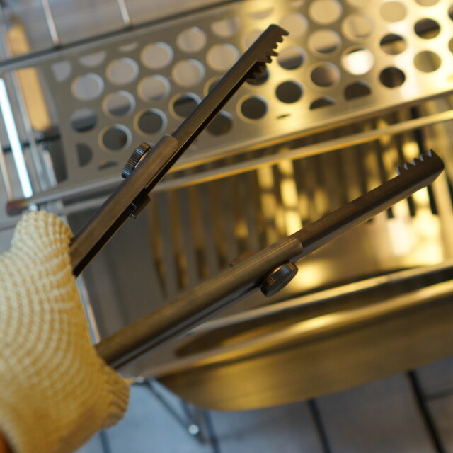 火ばさみ 「野良ばさみ」伸縮式火バサミ 火ばさみ