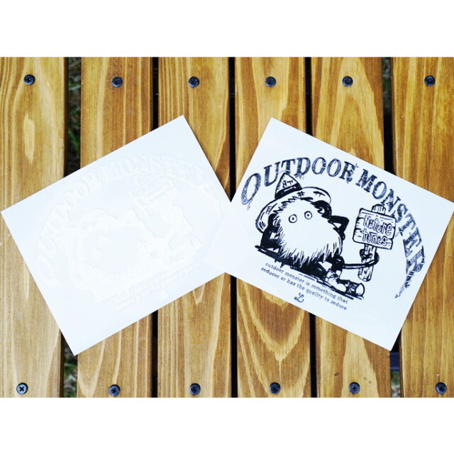 ステッカー OUTDOOR MONSTER BIG Cutting Transfer Sticker